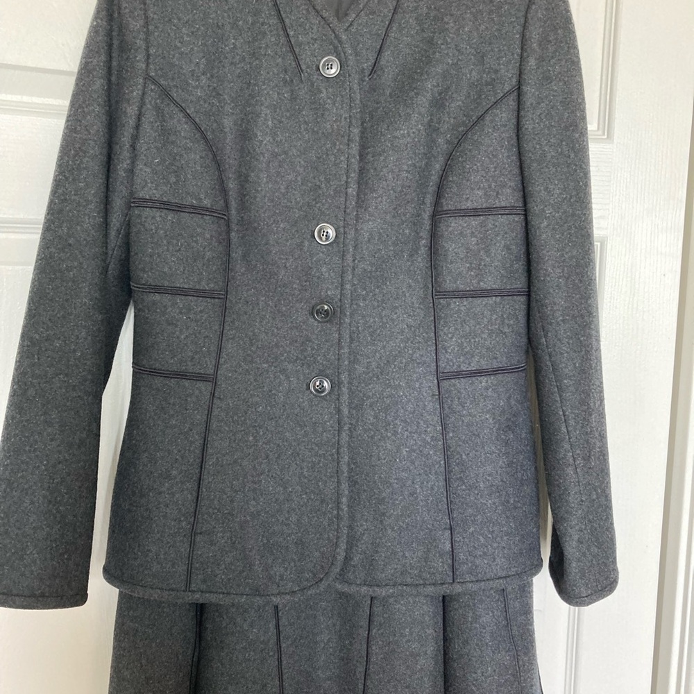 Classy elegant wool suit